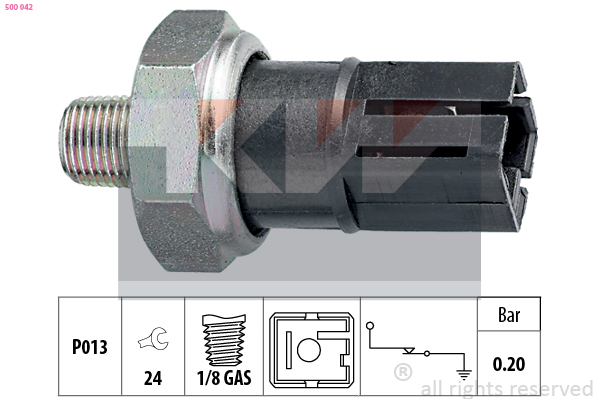 Senzor presiune ulei 500 042 KW